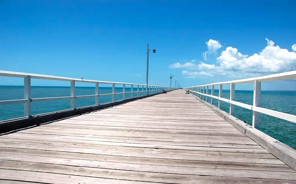 Muelle de Urangan en Hervey Bay
