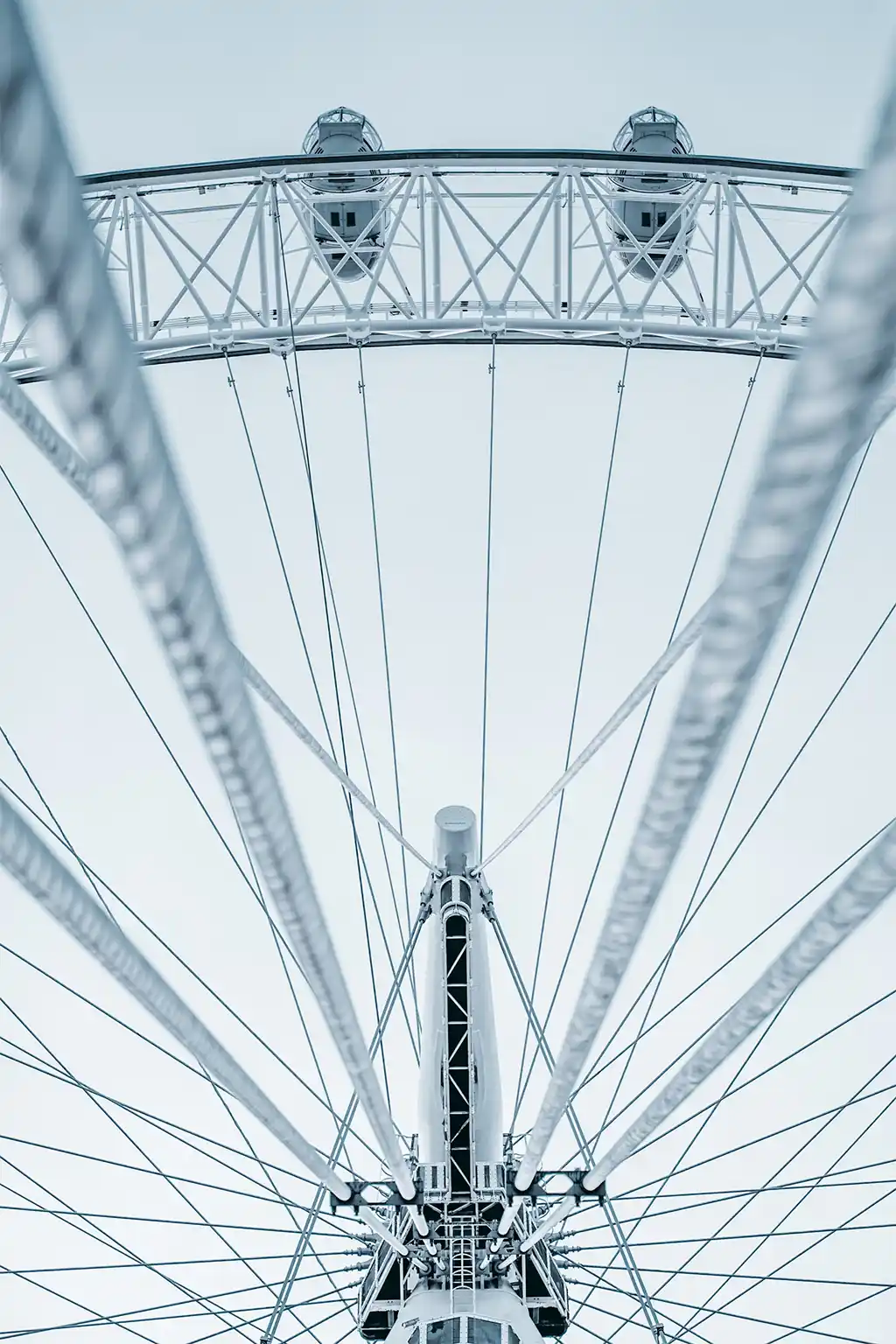 Observa La Ciudad Desde El London Eye