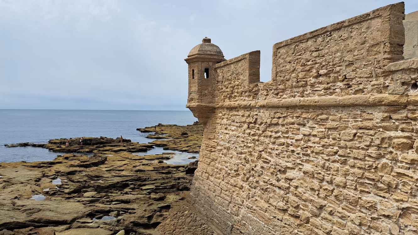 Lugares que ver en Cádiz imprescindibles (con mapa e itinerarios) Castillo De San Sebastian