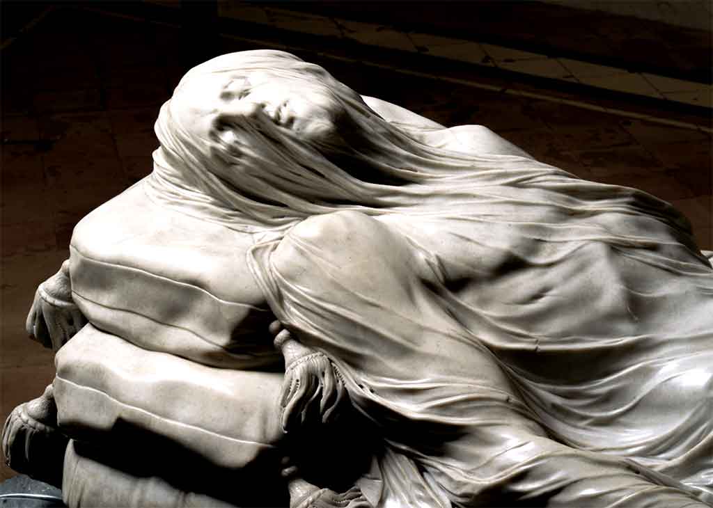 Cosas que ver y hacer en Nápoles, Italia Escultura De Marmol De Cristo Velado