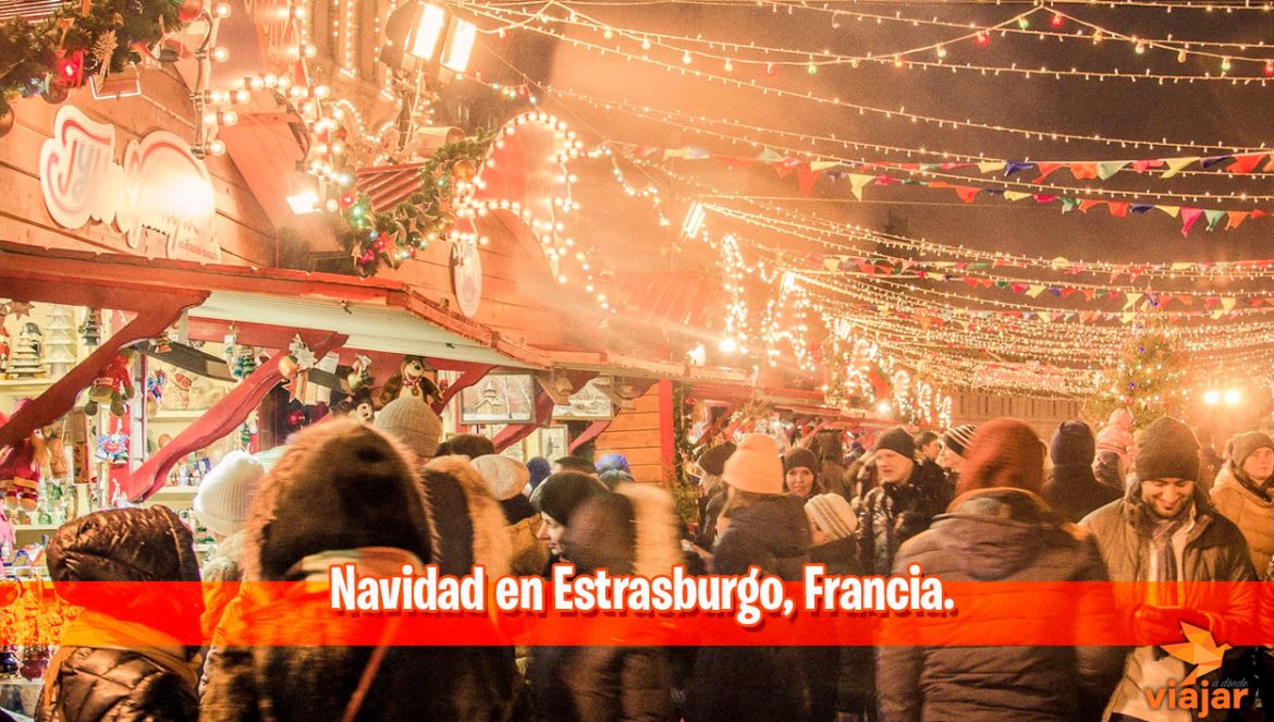mercados de Navidad en Estrasburgo