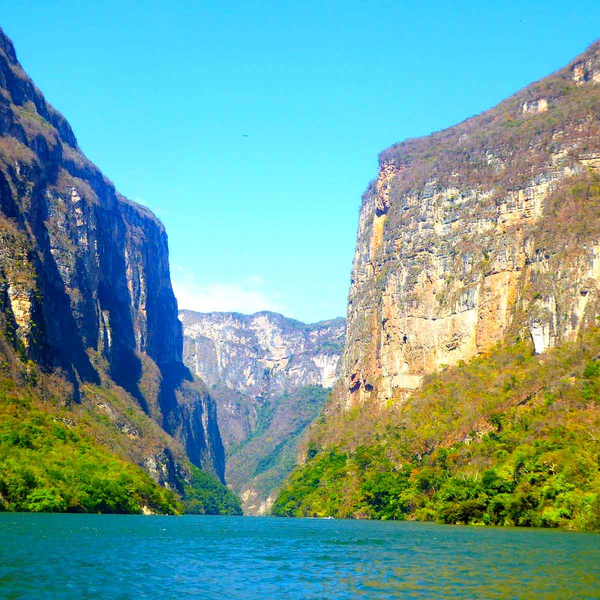 Lugares increíbles para visitar en Chiapas, México Canon Del Sumidero