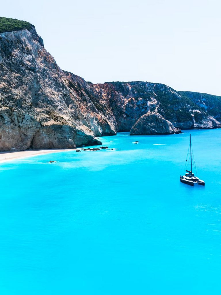 Isla virgen de Lefkáda