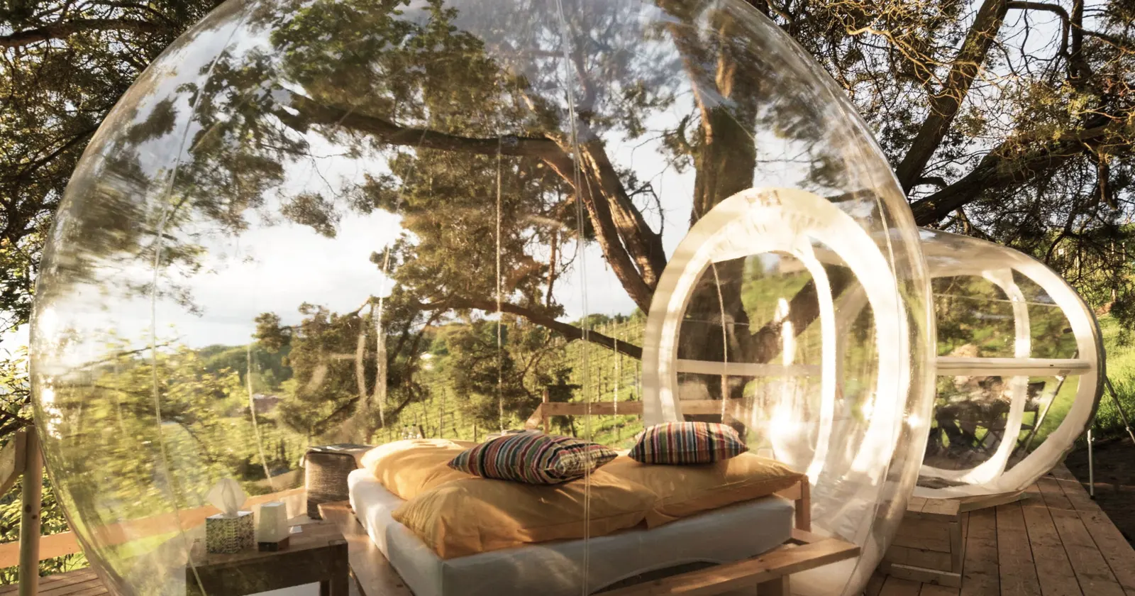 Hotel burbuja, la nueva forma de vivir el turismo en España Hotel burbuja