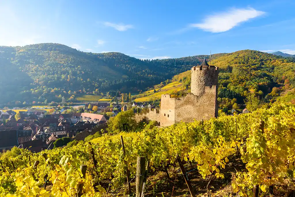 El castillo de Kaysersberg