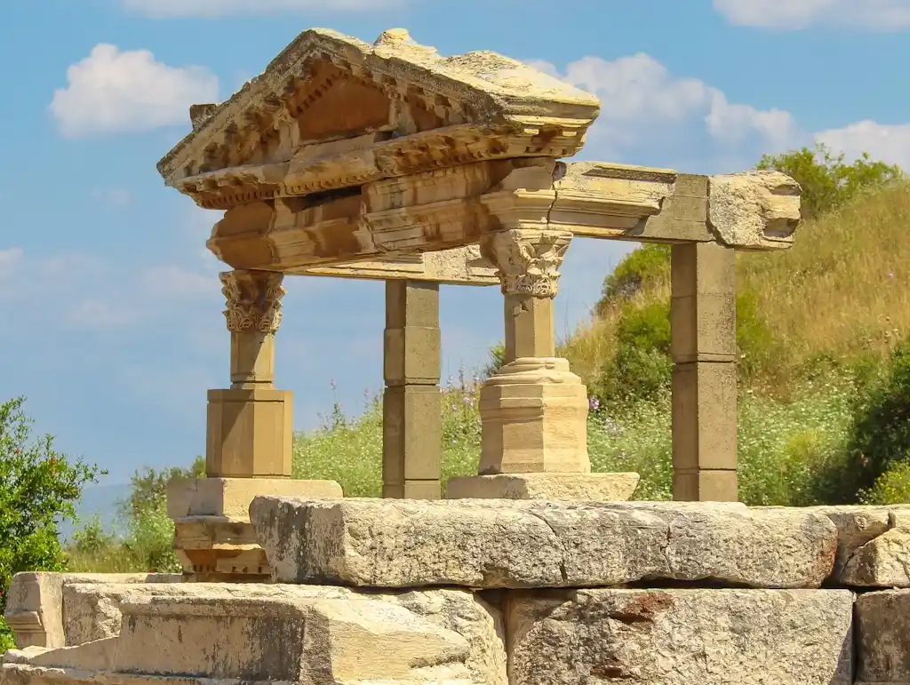 Guía de viaje a Éfeso, Turquía Fuente De Trajano