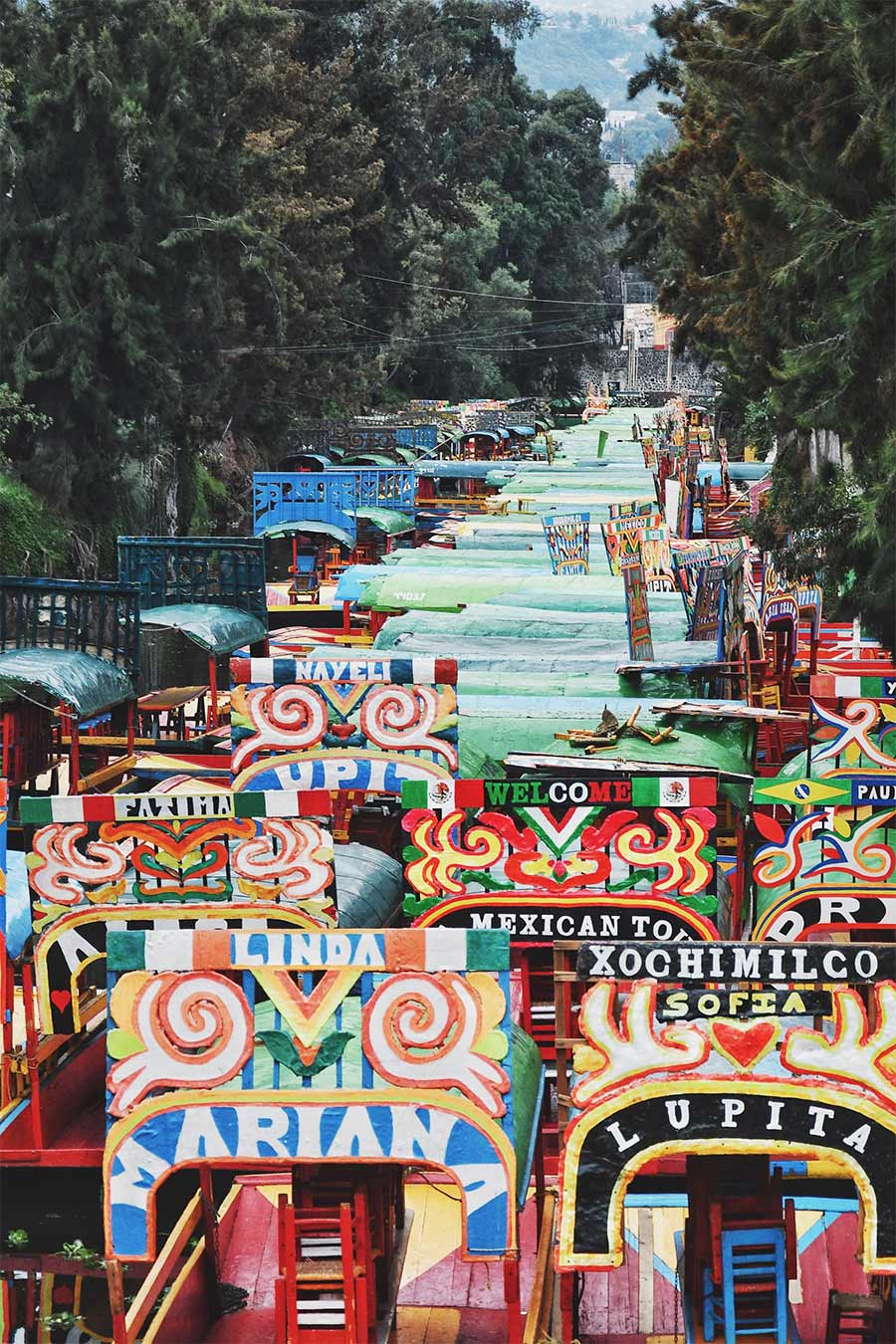 Trajineras Xochimilco