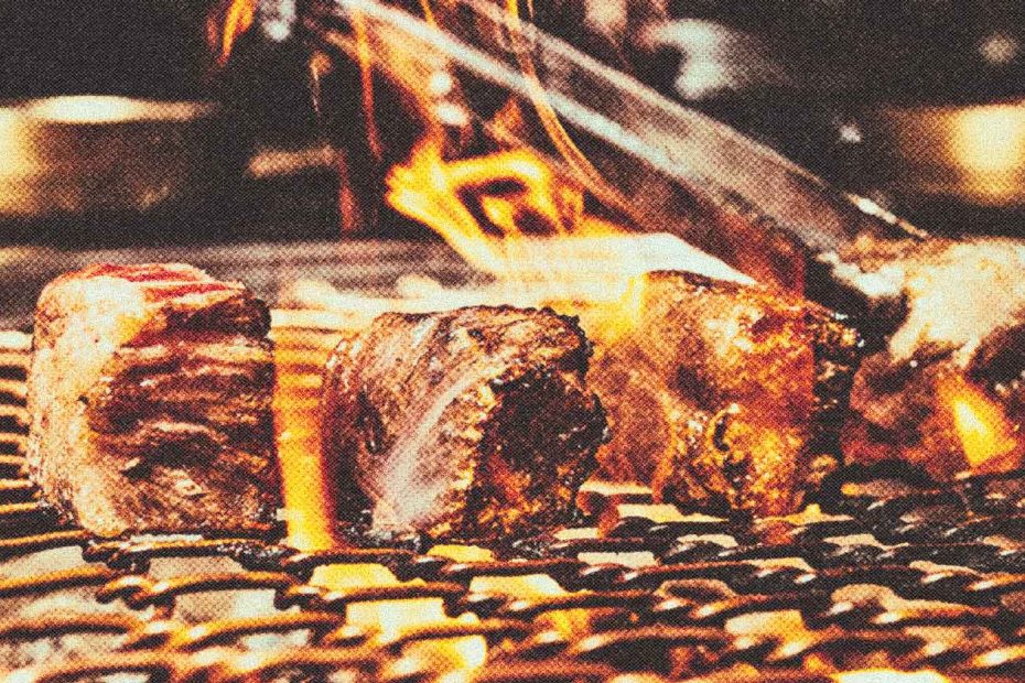 Comida A La Brasa Y Ambiente Tranquilo