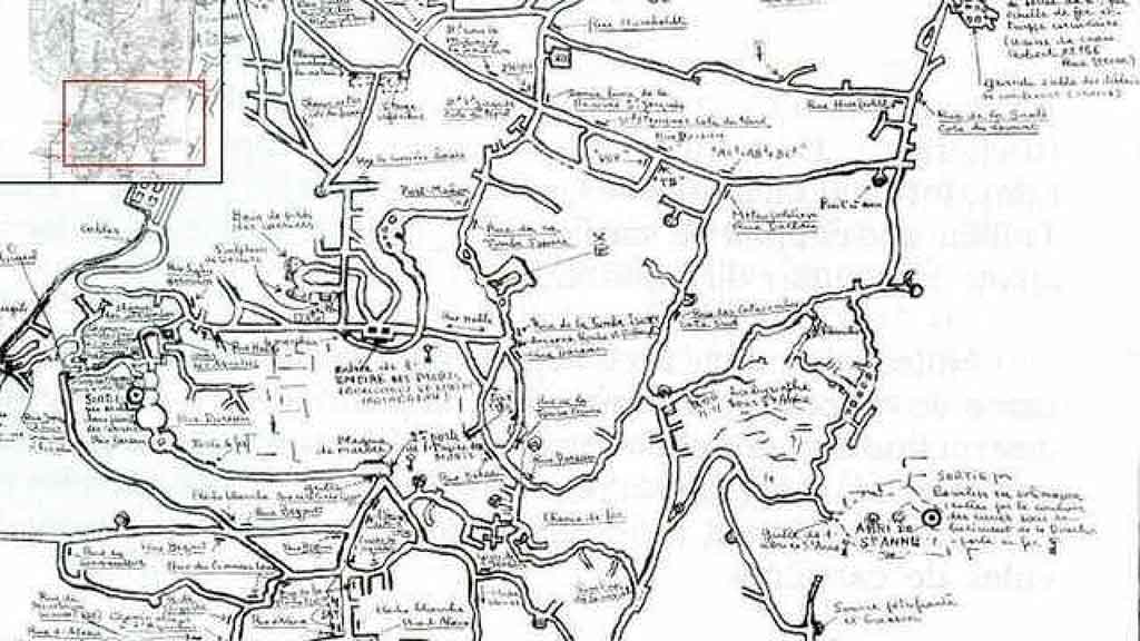 Catacumbas de París: Guía Completa para Visitar el Osario Secreto Bajo la Ciudad de la Luz Mapeo De Las Catacumbas De Paris 1940 1945
