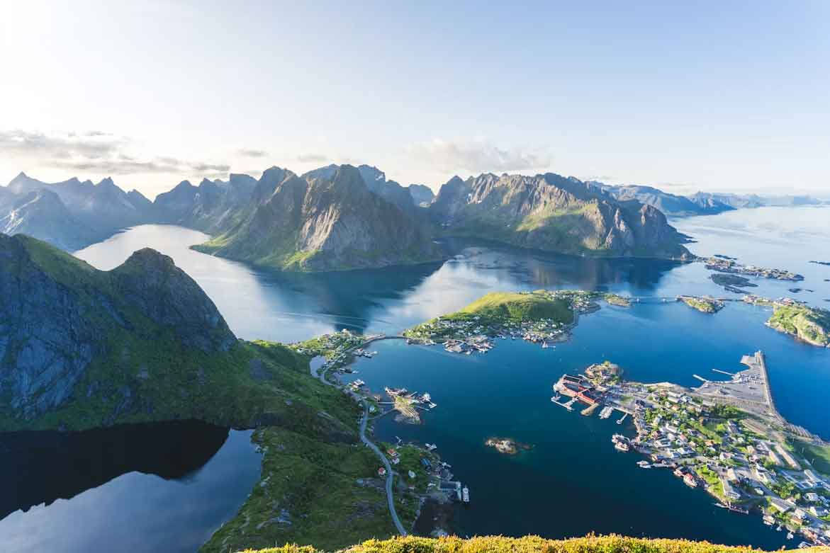Guía de viaje a las islas Lofoten: rutas y mejores pueblos Subida A Reinebringen