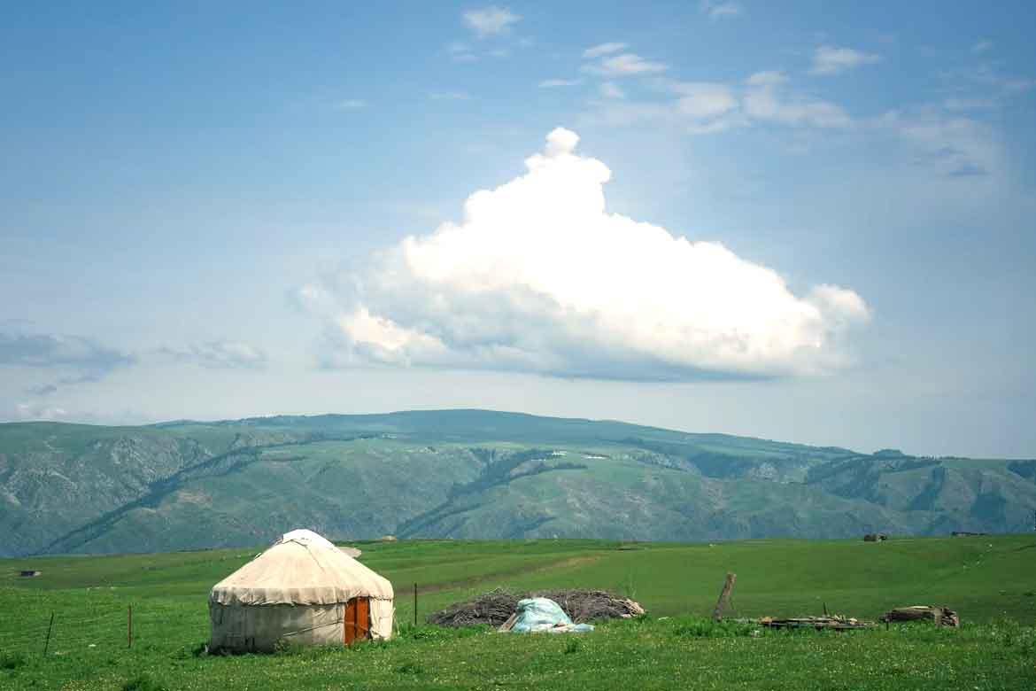 Guía para viajar a Kirguistán o Kyrgyzstan Alojarse En Yurtas Kirguistan